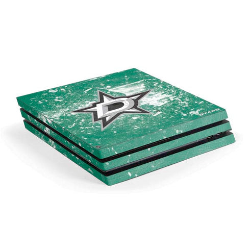 NHL Dallas Stars Frozen PS4 Pro Console Skin